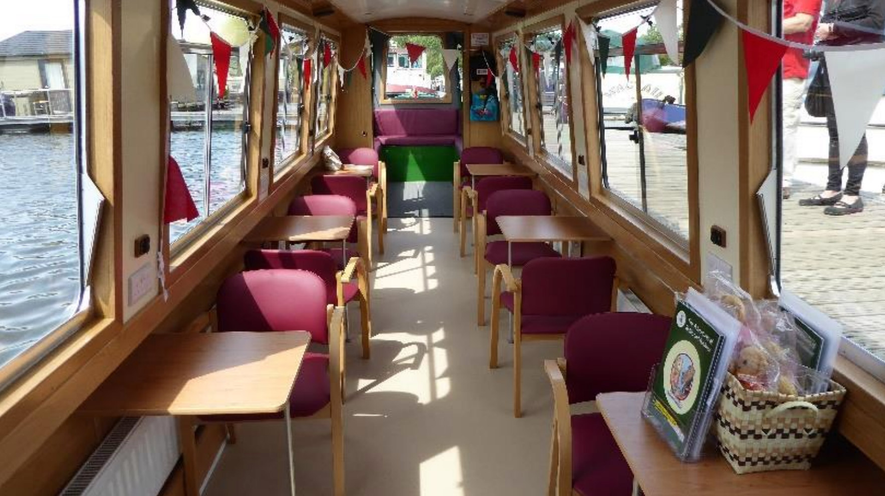 Spacious cabin inside